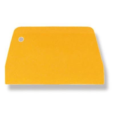 Three-way Polyethylene Rectangular Dough Scraper, Soft