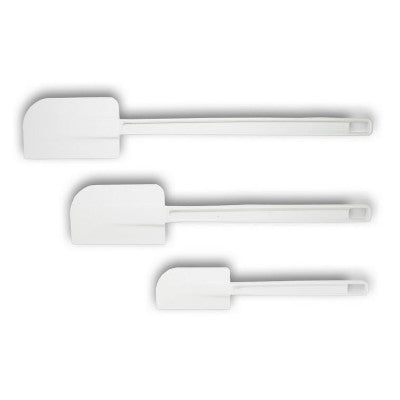 Flat Blade Plastic Spatula, Polystyrene Plastic Handle